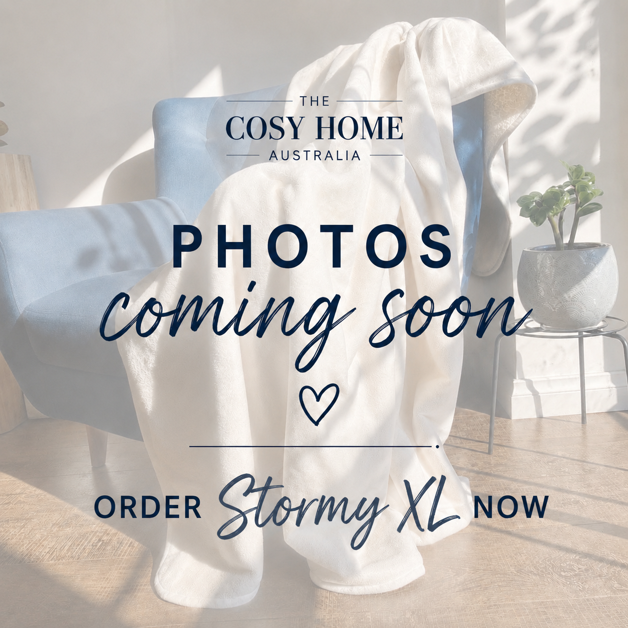Extra Large Waterproof Blanket - Stormy Grey
