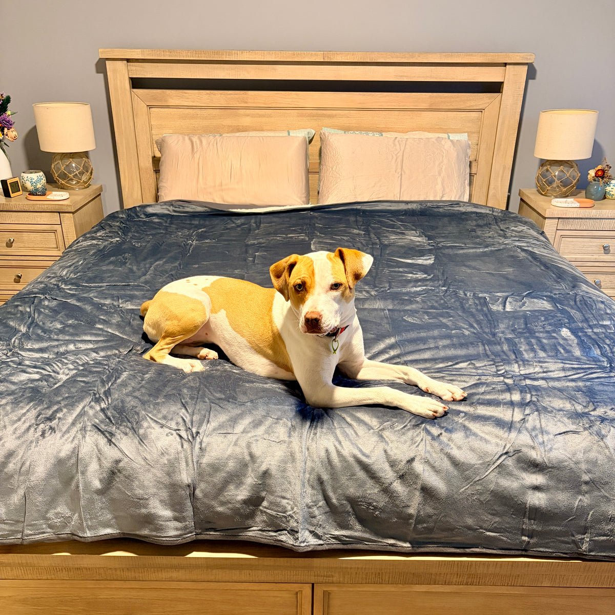 Extra Large Waterproof Blanket - Stormy Grey
