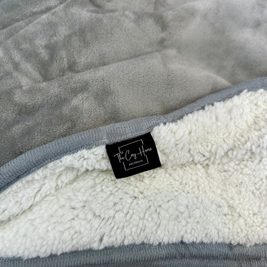 Large Waterproof Blanket - Misty Grey